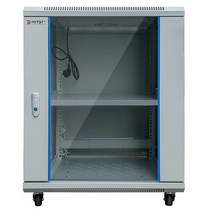 대원TMT DW-H750 허브랙(H750xD600xW600)15U 랙마운트, DW-H750 아이보리 허버랙+선반추가2개