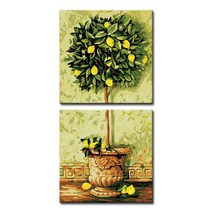 DIY캔버스페인팅, T13_레몬트리