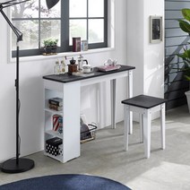 직배 900*400 DIY 아일랜드식탁/테이블, 900_400 DIY아일랜드_블랙