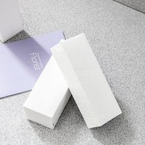 플라워트리 스티로폼 DIY 조화 인테리어 만들기 꽃꽂이 소품 장식 재료 FDIYFT, 화이트