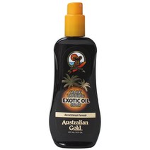 오스트레일리안골드 다크 태닝 이그조틱 오일 스프레이, 1개, 237ml