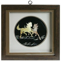 고급 입체 나전액자 대(목련) 김상윤 장인작품