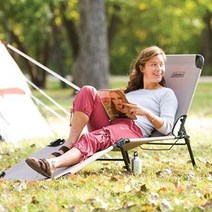 미국 - 콜맨 폴딩 야전침대 캠핑침대 군용침대