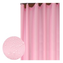김씨네커튼 맞춤제작 방수커튼 고리형, 2.핑크