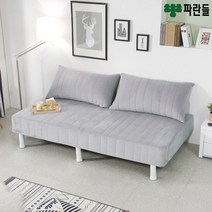 파란들 CL라텍스폼 일체형 단면매트리스 싱글침대_ch, 그레이