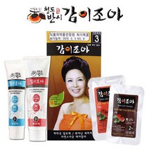 로위더스 감이조아 저자극 새치염색약 자연유래성분 감추출 한방염색 셀프염색 한방염색약, 01_6호 밝은갈색 4p, 1개