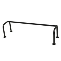 코코디피 옷가게 의류매장용 옷걸이 벽면 부착 행거 헹거, 화이트 가로120cm