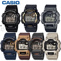 전자시계 W-735H-1A2 CASIO 군인시계 남성 카시오