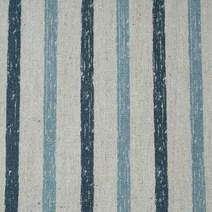 슈슈룸 (ST-0022) 린넨 스트라이프-블루 원단 패브릭 천