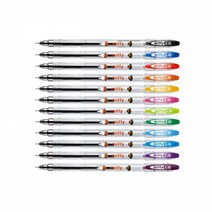 동아 중성펜 미피향기 0.38mm 0.5mm, 흑색(0.38), 3개