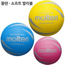 몰텐 소프트발리볼 배구공 발야구 S2V1250 피구 배구 소프트공 피구공, 파랑