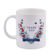 디자인아지트 어버이날 머그 스승의날 주문제작, 블루버드리스_화이트, 1개