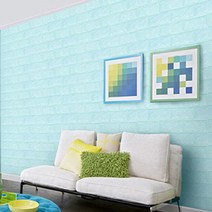 폼블럭 100 x 220 cm, 민트블루, 1개