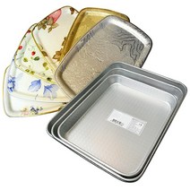국산 엠보싱 화이바 쟁반