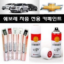 GM 쉐보레 자동차 카페인트 붓펜페인트 스프레이 페인트, 스프레이 투명마감페인트