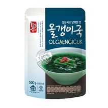 비비수산 깔끔하고 담백한맛으로 해장에 참 좋은 가마솥 올갱이국 1pack, 1팩