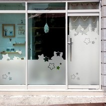 제제데코 컷팅 안개시트지 별빛이반짝반짝01 시트지, 일체형(주문시 연결출고)