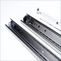 2단 3단 철레일 댐핑 가구레일, 3단볼레일(날개형) 450mm