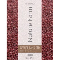 Nature Sand RED double 2kg (1.2mm~2.3mm) 모래/자갈, 1개