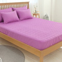 홈홈 클래식 순면 누빔 매트리스커버