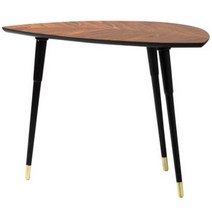 이케아 LOVBACKEN 뢰브바켄 보조테이블 77x39cm/책상/소파테이블/커피/카페/간이/인테리어, 미디엄브라운_802.539.89