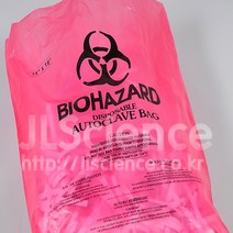 [JLS] 멸균비닐백 BIOHAZARDBAG, 100매입, 소 (36x48)