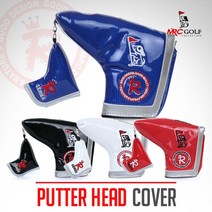 [올에나멜원단]MRC GOLF 프리미엄 퍼터 헤드커버-4종칼라 -, 블루