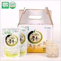 올댓리빙 두유 유기농 무첨가 전체식 전두유 콩후달콤135mlx20포, 1개