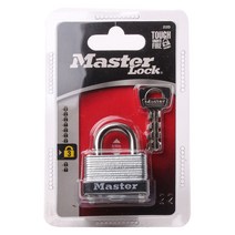 Masterlock 락 & 키 열쇠자물쇠 22D 38mm, 1개