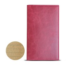 해바 Vintage notebook 빈티지수첩 노트, 레드 라인