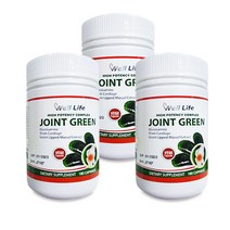 웰라이프 조인트그린 180캡슐 3통 / Welllife Joint Green, 2000mg, 3개