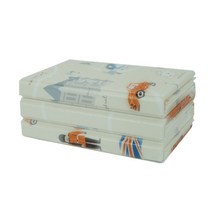 아마다 런던 캠핑매트 엠보 대형 + 전용가방, 민트