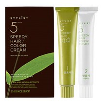 더페이스샵 스타일리스트 5분스피디 헤어컬러크림, 6S자연갈색