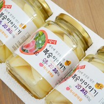 영덕 복숭아 백도(유리병) 500gX3병, 1박스