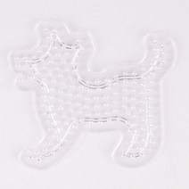 컬러비즈부자재 도안증정, 016_ 모양판 강아지(W10cm x H9cm), 1개