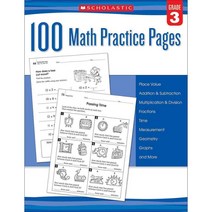 100 Math Practice Pages Grade 3, Scholastic Teaching Resources