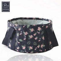 피트래블 애니멀 폴딩버켓 족욕백, 블랙