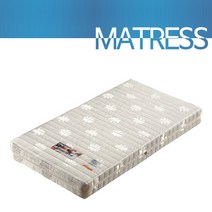 인트리 양면 고급지퍼스프링 매트리스(싱글침대 2층침대 2단침대 사용가능), 단품