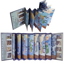 팝업북 한국사 지도연표 사회적경제기업