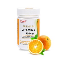 하이웰 프리미엄 비타민C 500mg 200정 1통 (올리브비누+치약 증정) / Hiwell Vitamin C, 1개