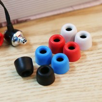 UiiSii 슈퍼소프트 이어폰 메모리 폼팁 T시리즈, 블루, T200 외경사이즈 소(S)