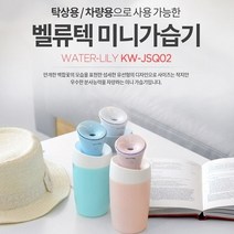 벨류텍 미니 가습기 WATER-LILY, 화이트+필터5개