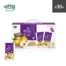 자연원 찬기운들때먹는 도라지배즙 100ml 건강즙, 30포