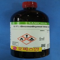 오피스안&컴사이언스 브로모티몰 블루 용액(BTB용액) [D.J] 0.1% CP 500ML 과학실험도구