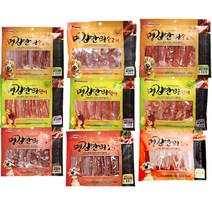 명견만리 애견대용량간식 9가지 소고기 오리 연어 400g, 연어스테이크