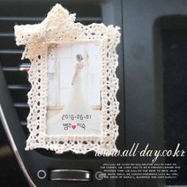 올데이 포토 석고방향제-엔틱레이스장식, 머리가맑아지는 블랜딩
