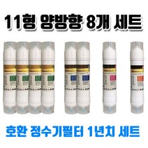 위닉스 PQ-800 호환 정수기필터A형8개1셋트, 1개, A타입