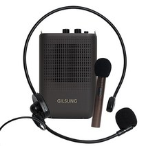 GILSUNG 휴대용 마이크 앰프 스피커 기가폰 GSP-1, 다크브라운, 휴대용마이크앰프 GSP-1