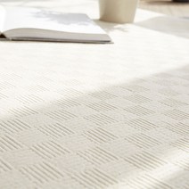 라뽐므 코튼와플 크로스오버 카페트 100x145cm