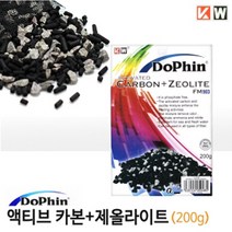 도핀 카본 + 제오라이트 여과재 200 g FM903, 1개